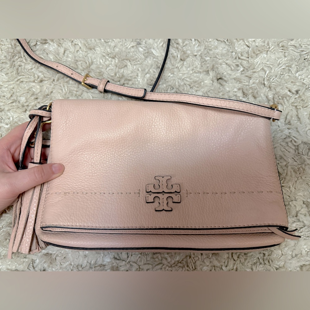 Tory Burch Thea Mini Fold-over Crossbody Bag Clutch